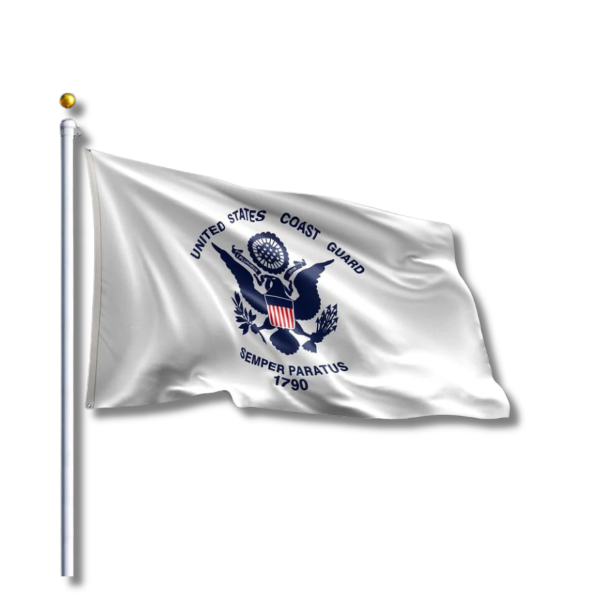 OUTDOOR COAST GUARD FLAGS