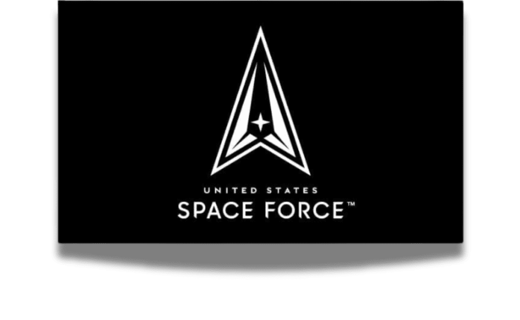 Star and triangle Space Force symbol